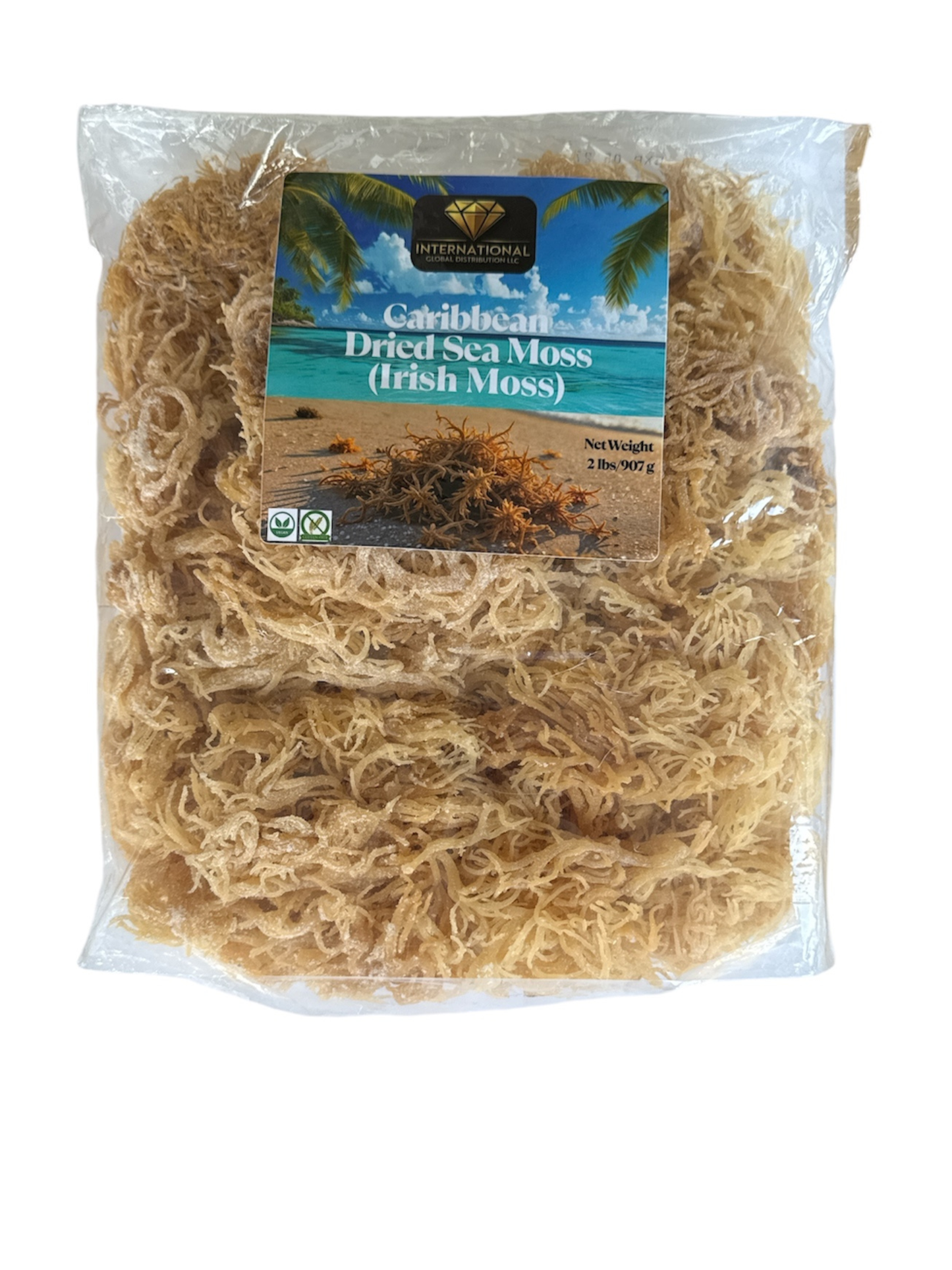 Dried Sea Moss (Irish Moss) 2Lbs